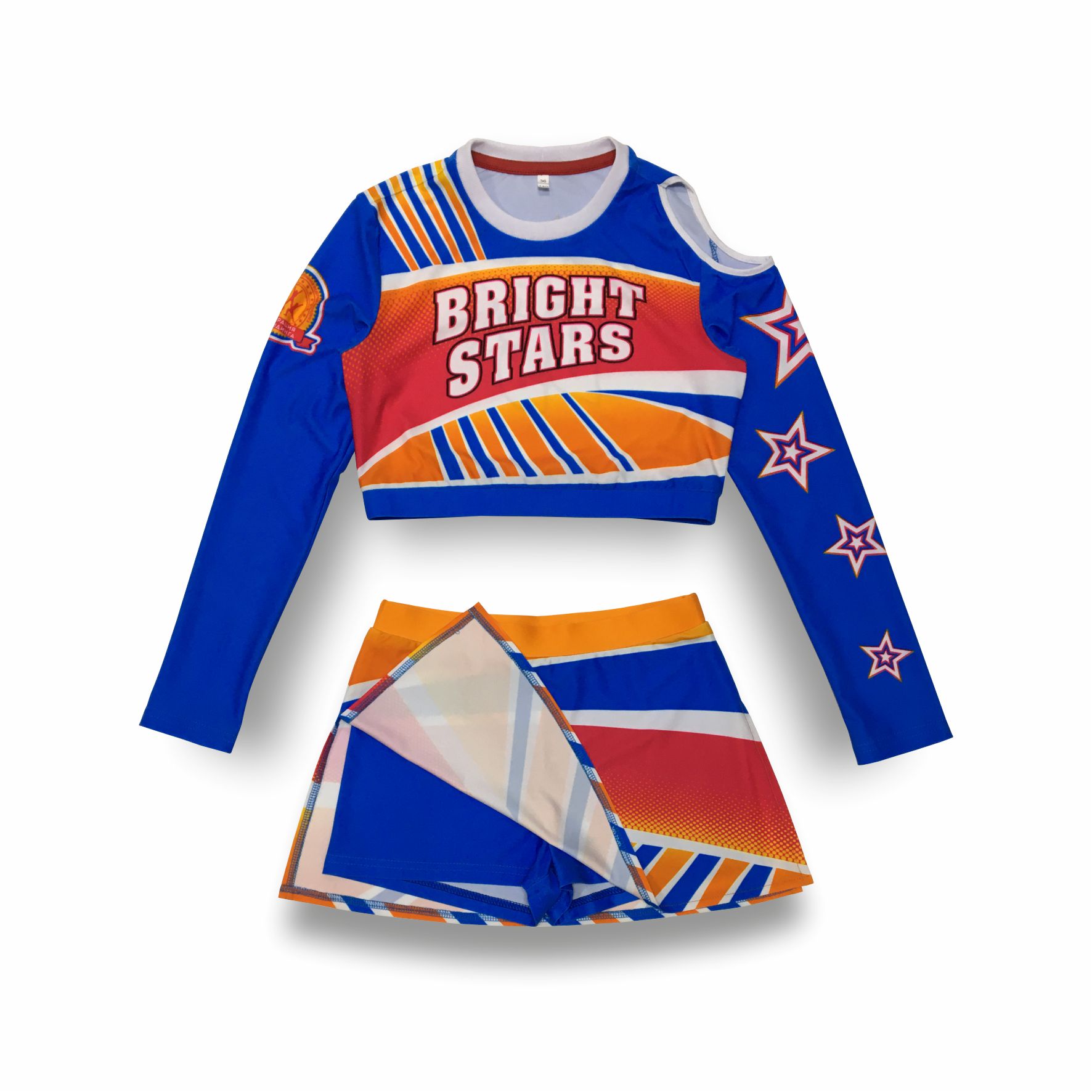 Топ, юбка-шорты