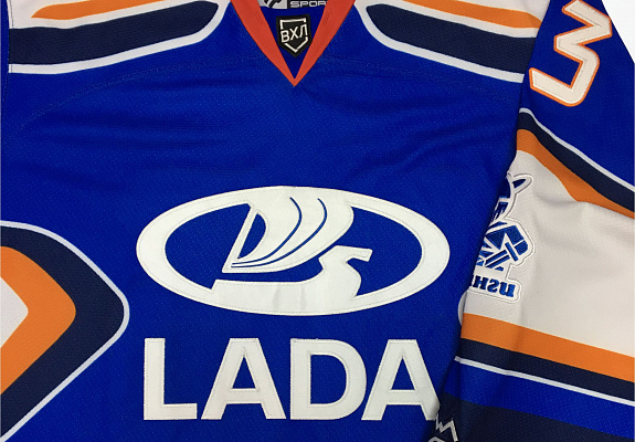 Анатомический крой ХК "Лада" аппликация вышивкой