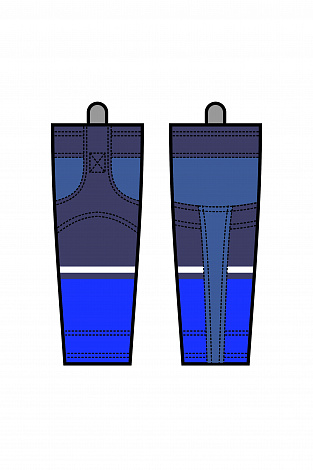 гетры анатомические печатные с вшитой сеткой (М610-4)
