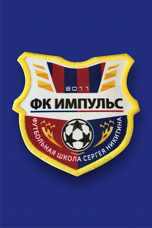 Шеврон печатный обшитый гладью 10х10 см