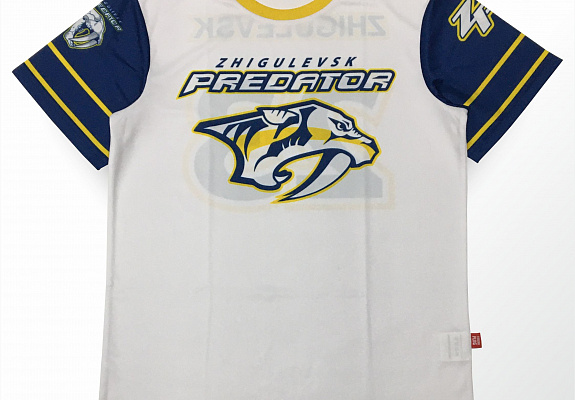 Майка ХК "Хищник" белая