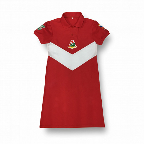 Платье поло ХБ многочастное 